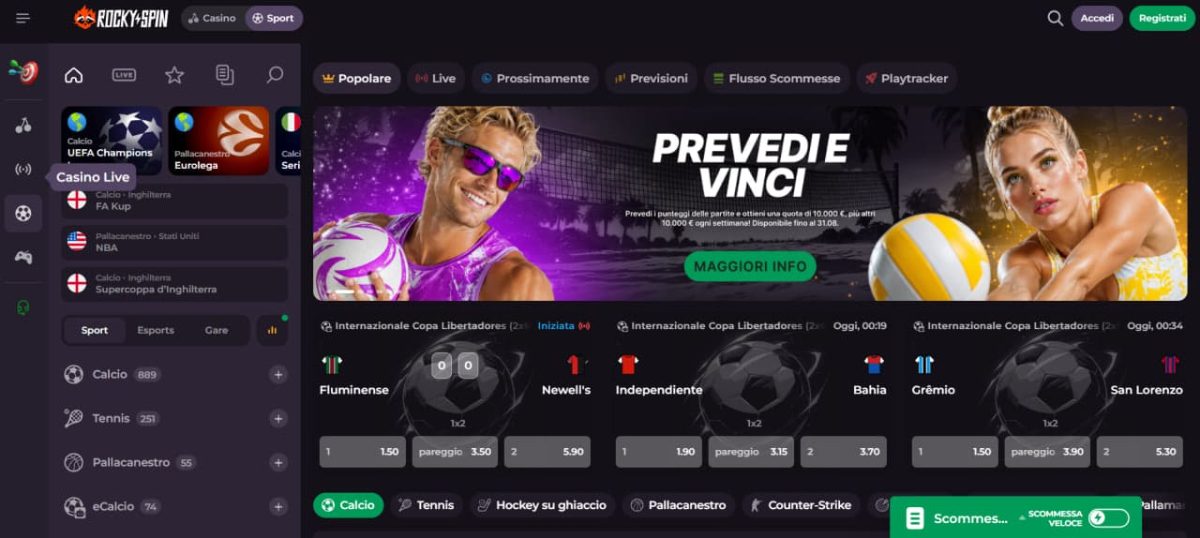 Rocky Spin Casino image 3